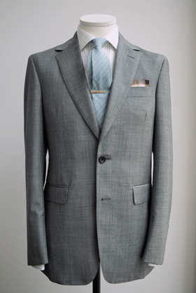 GREY SHARKSKIN