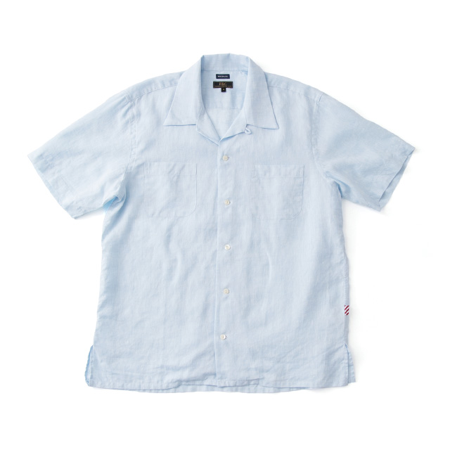 SHORT-SLEEVE SHIRTS CAMP COLLAR