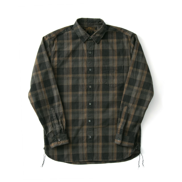 FREEMANS SPORTING CLUB JP OIL CUT CHECK WORK SHIRT