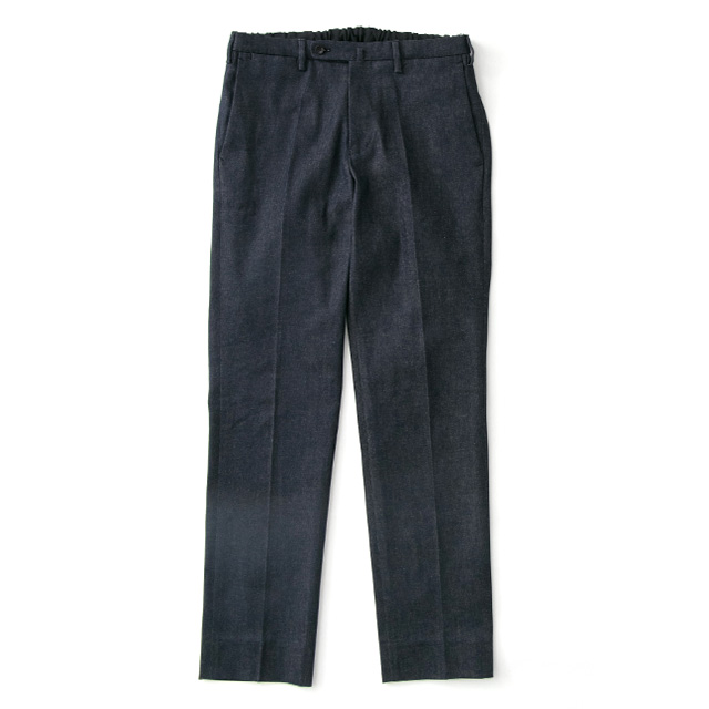STRETCH DENIM EASY PANTS