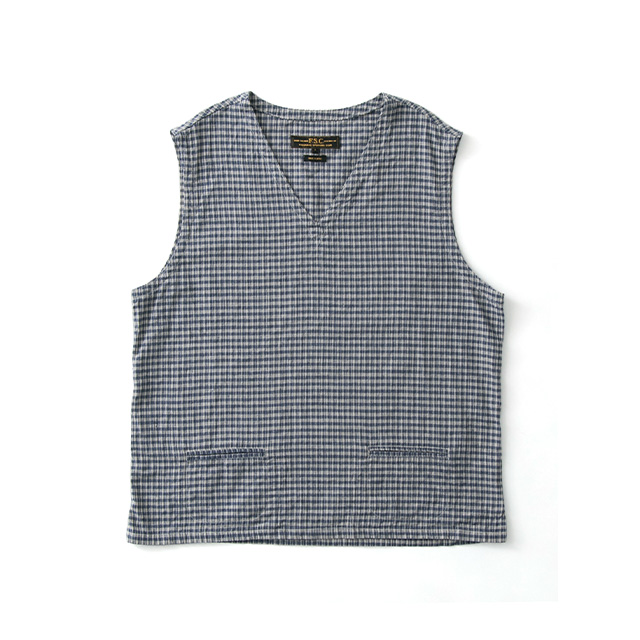 FREEMANS SPORTING CLUB JP C/L CHECK VEST