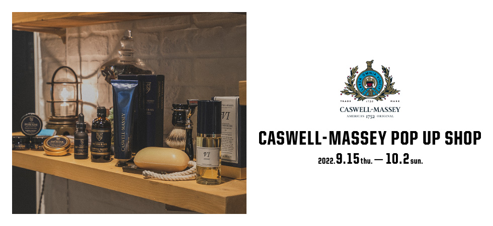 CASWELL-MASSEY POP UP SHOP