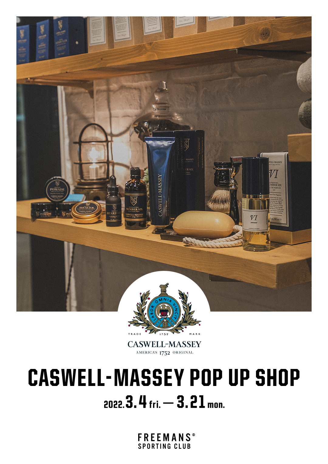 CASWELL-MASSEY POP UP SHOP
